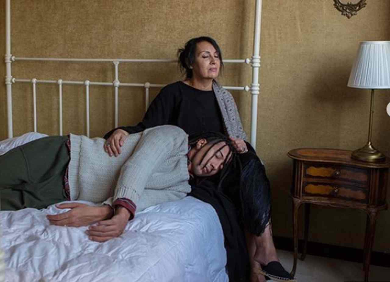 Ghali e la chat con la madre