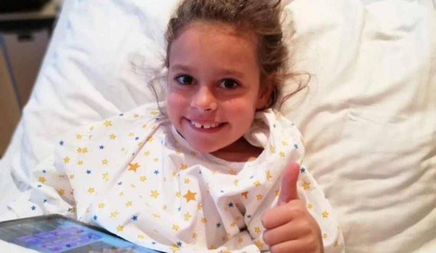 Bambina di 7 anni operata per un tumore al cervello: vittoria