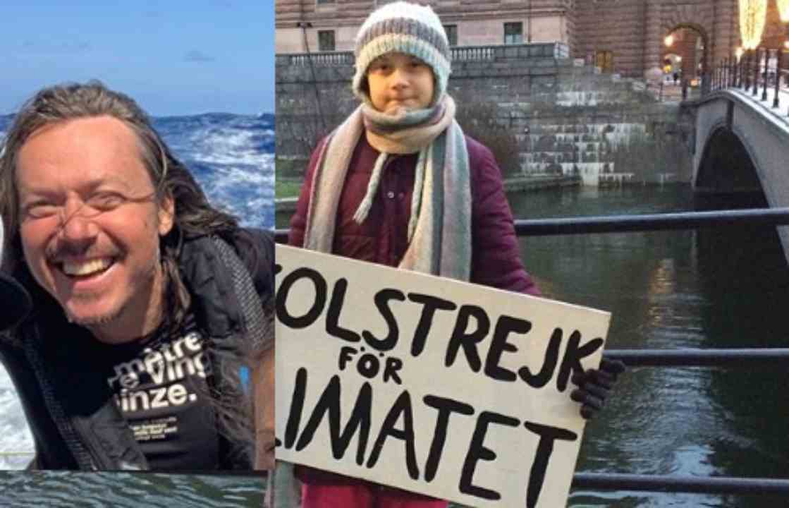 papà di Greta Thunberg