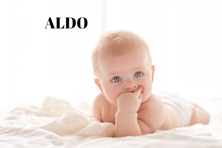 BAMBINO NOME ALDO