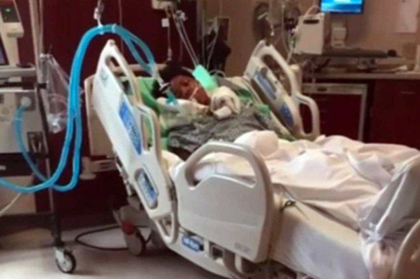 Mamma in coma