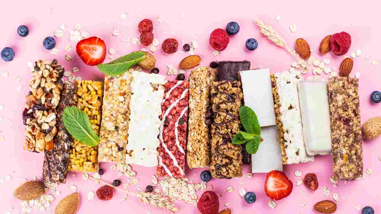 Richiamo barrette energetiche