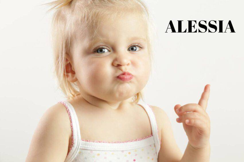 little girl name alessia