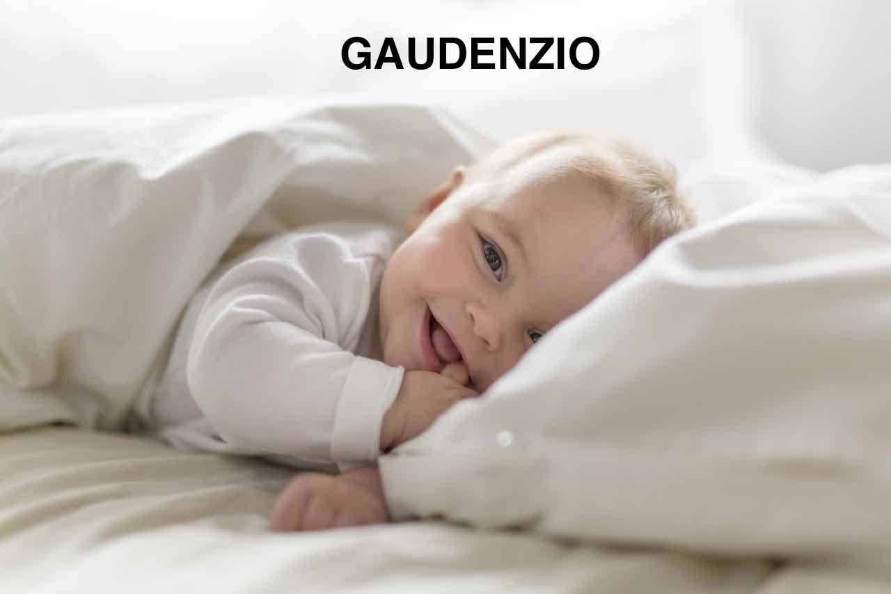 bambino nome gaudenzio