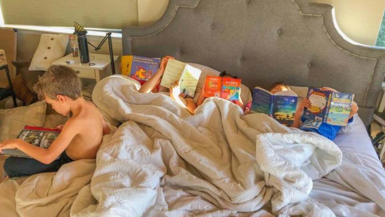 famiglia in screen detox