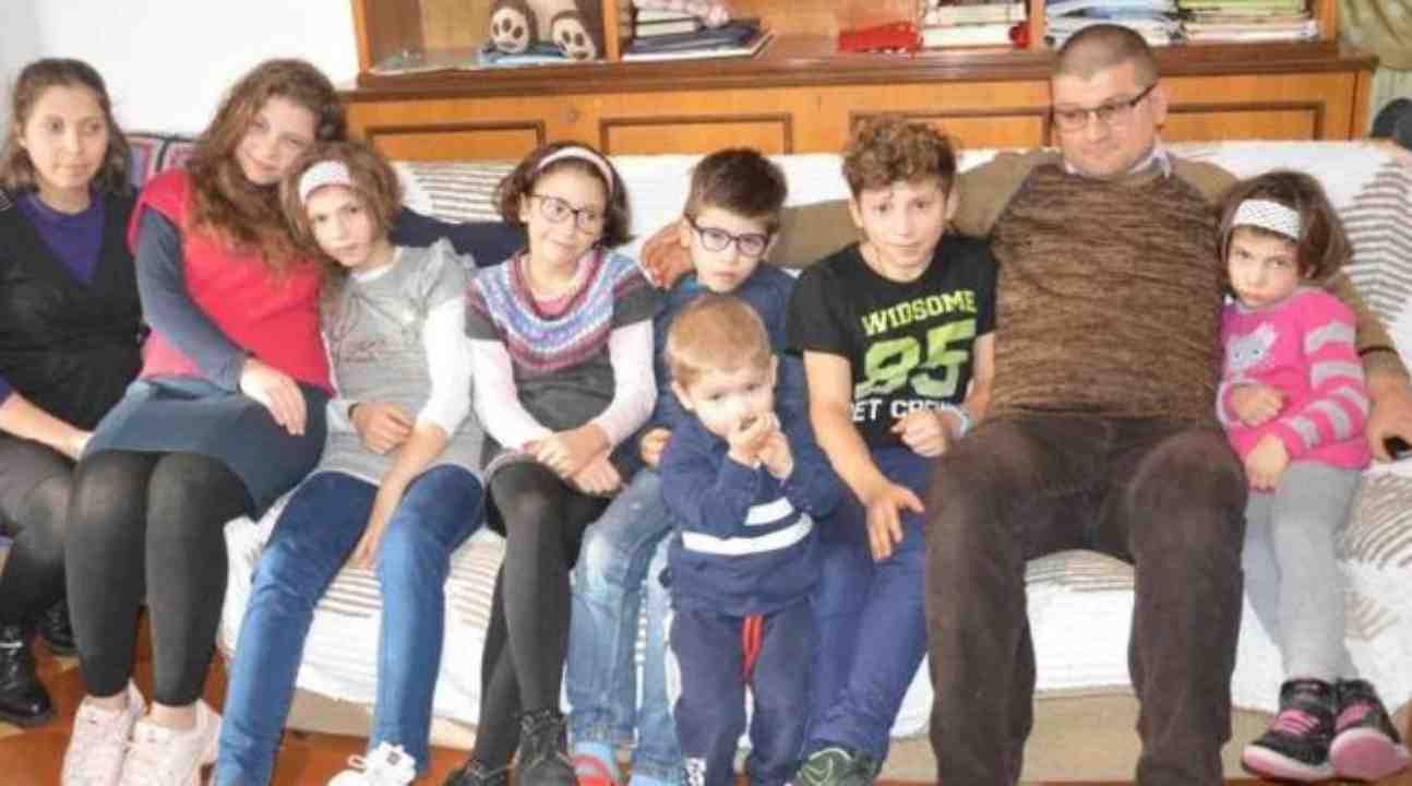 mamma con 8 figli