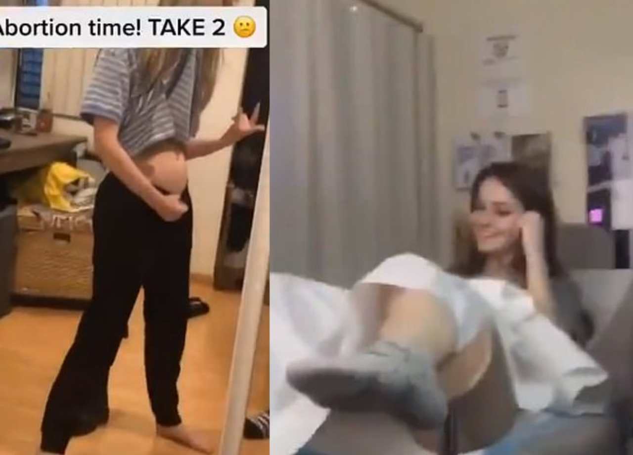 aborto su Tik Tok