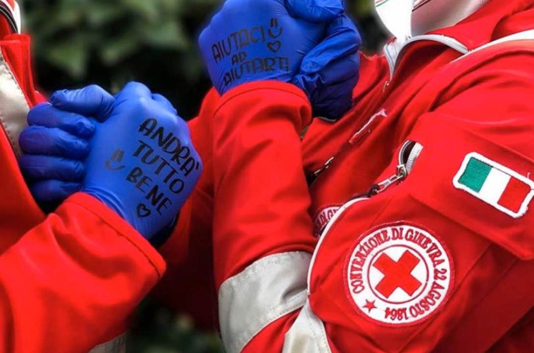 croce rossa volontari