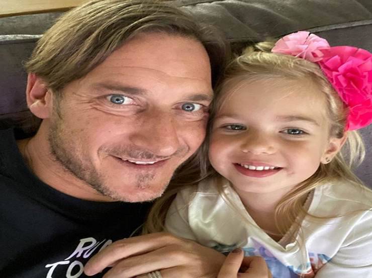 Totti superpapà