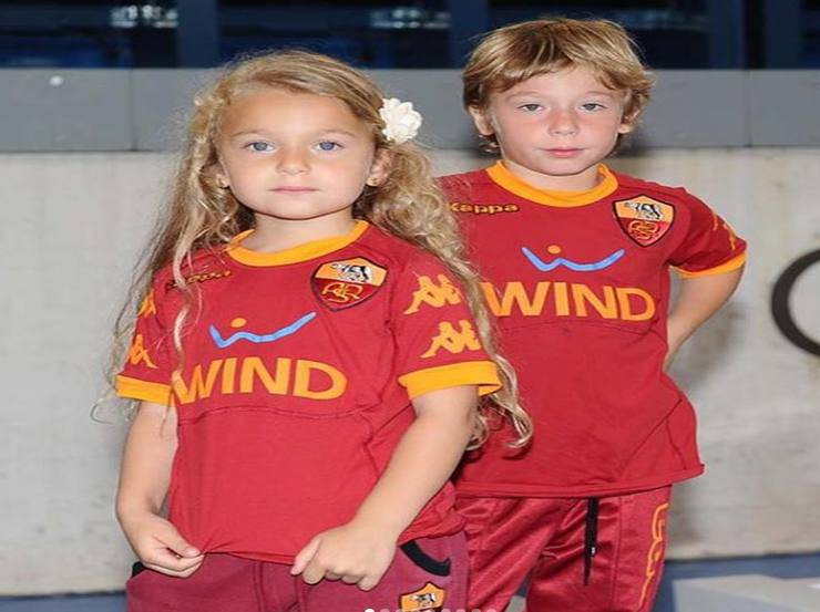 Totti superpapà