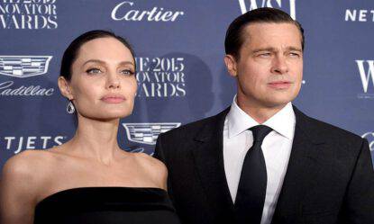 Brad Pitt e Angelina Jolie sereni