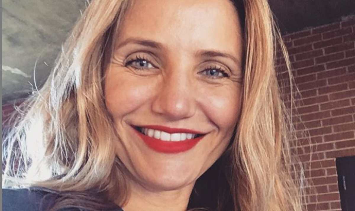 Cameron Diaz mamma felice