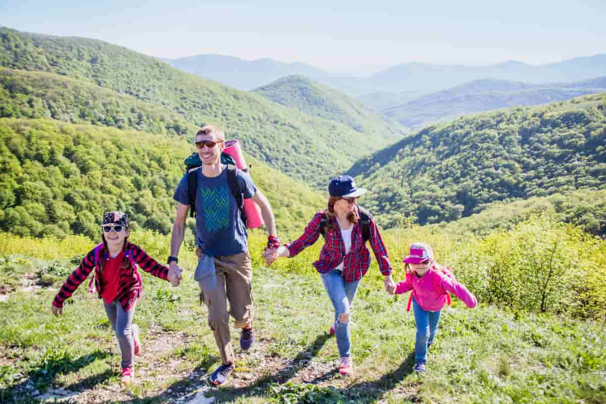 bambini boschi incantati