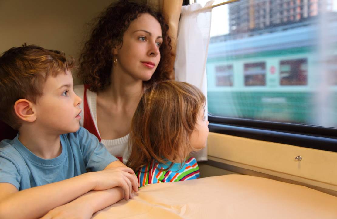 in treno partire preparati