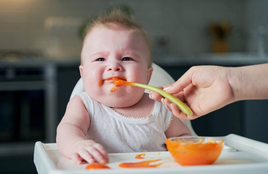 svezzamento se il bambino non mangia