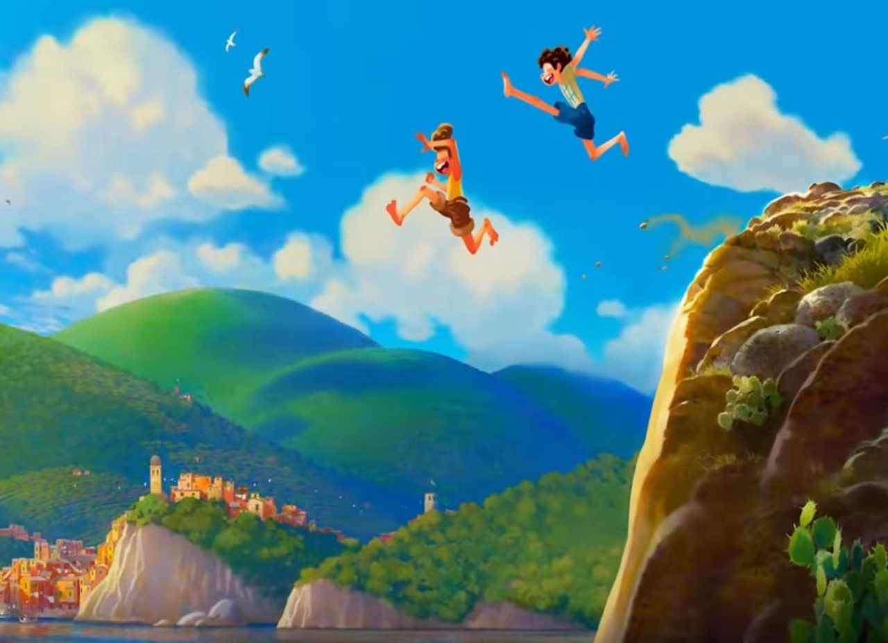 Film Pixar Luca (fonte Youtube @fryTV)