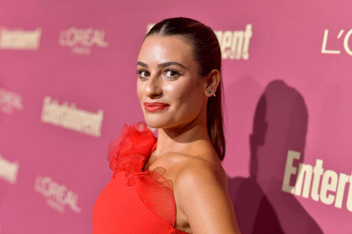 Lea Michele figlio