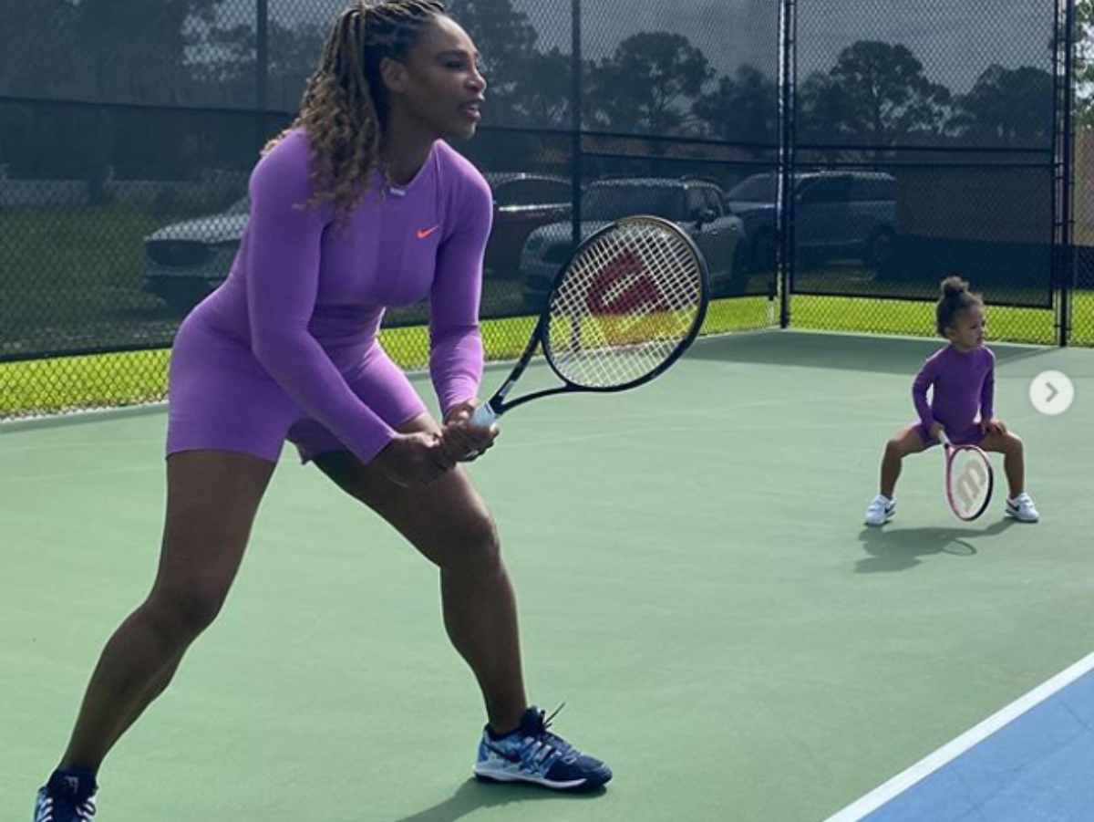 Serena Williams e la figlia