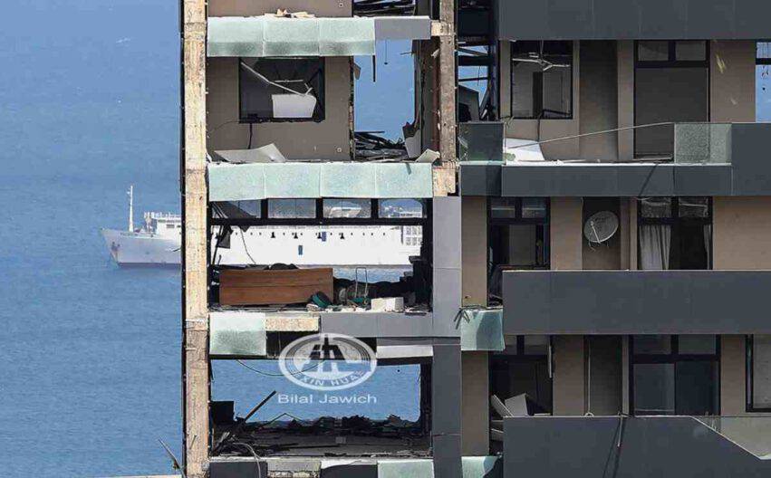 esplosione Beirut infermiera e 3 bambini