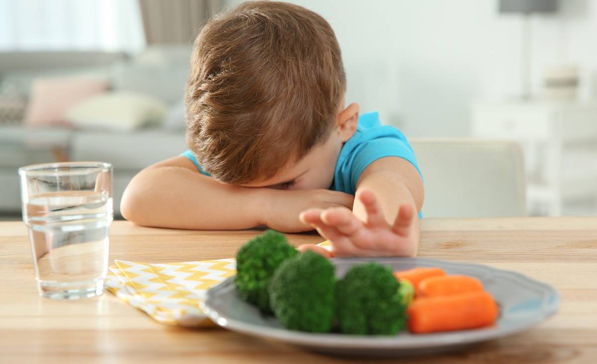 il mio bambino non vuole mangiare cose nuove