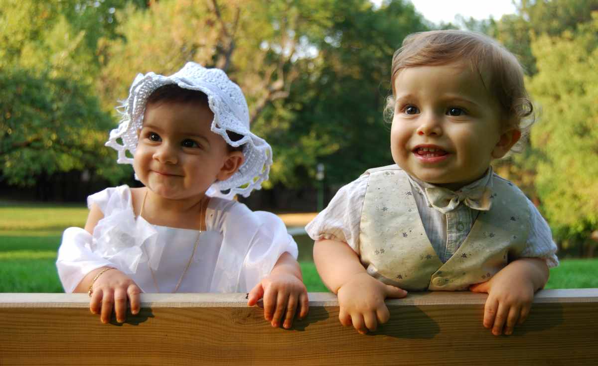 come vestire i bambini per un servizio fotografico