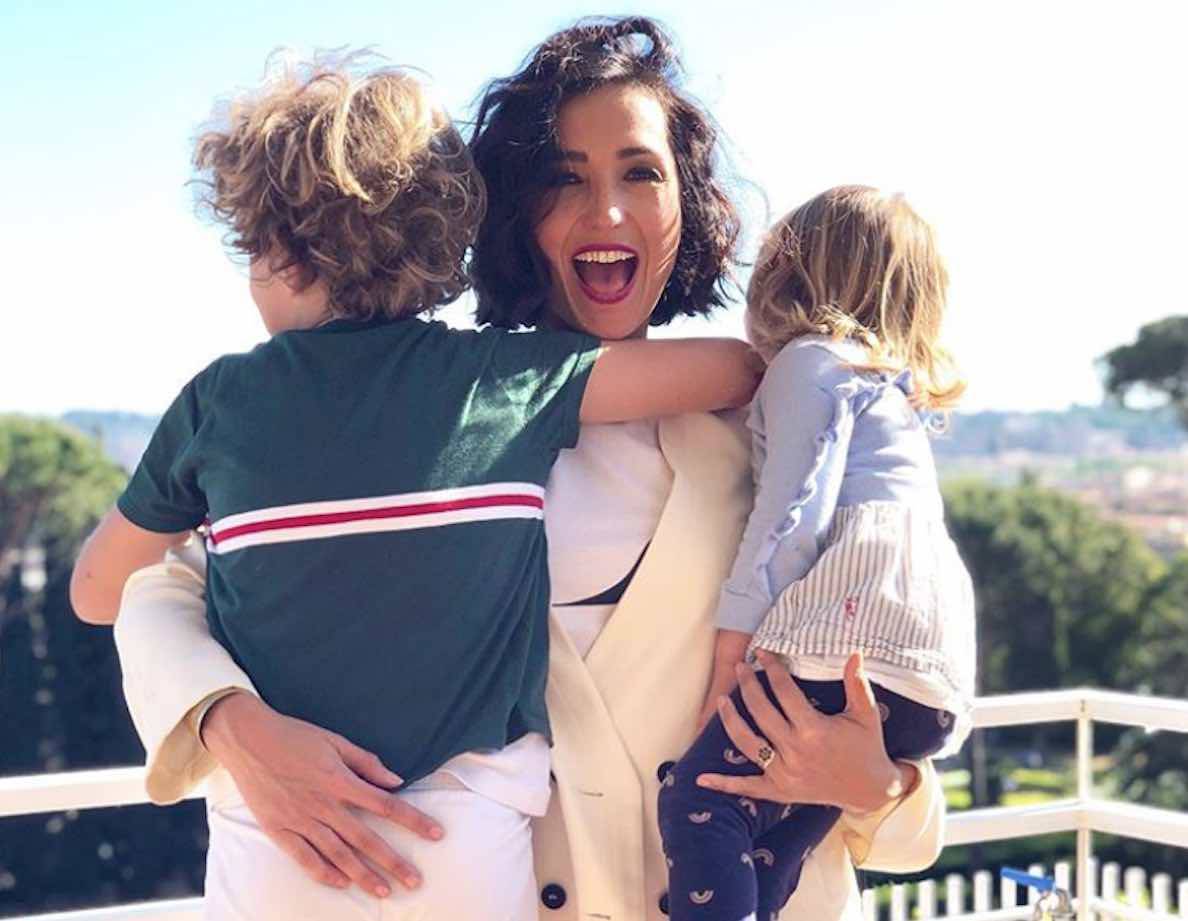 caterina balivo mamma con i figli