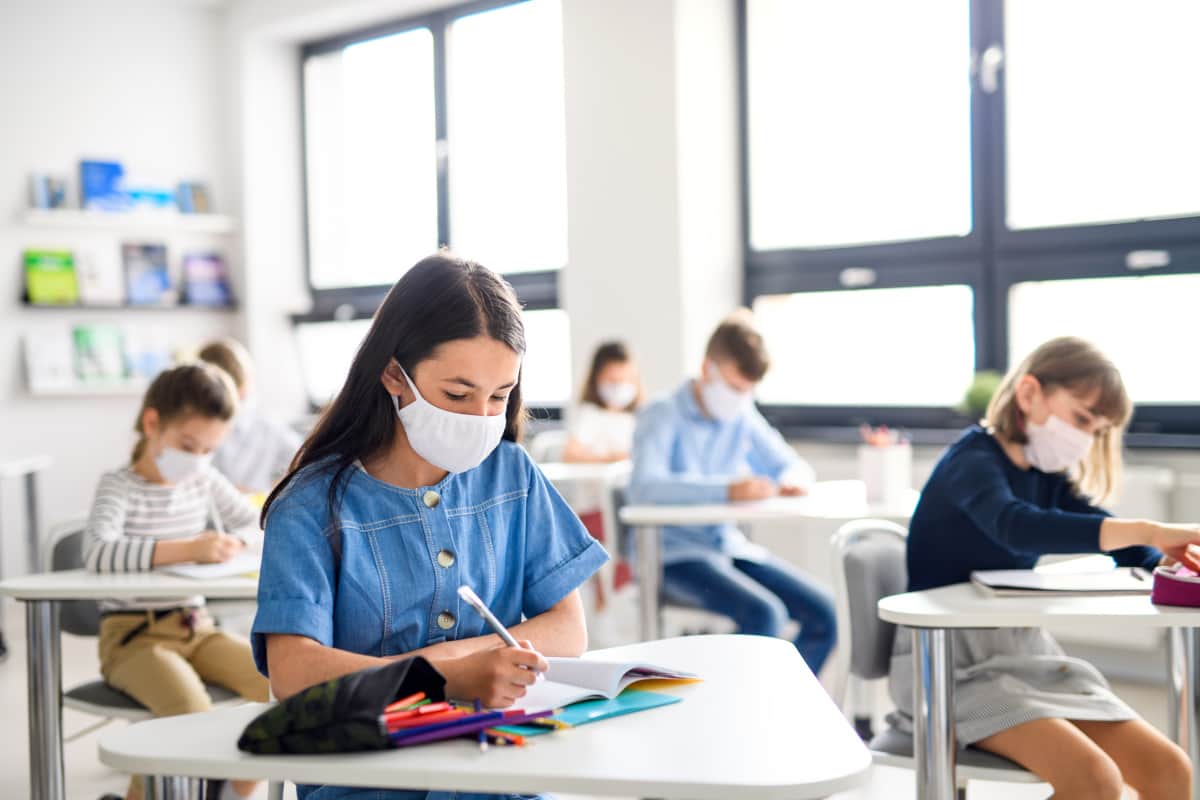 mascherine scuola salute bambini