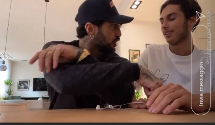 Carlos e Fabrizio Corona