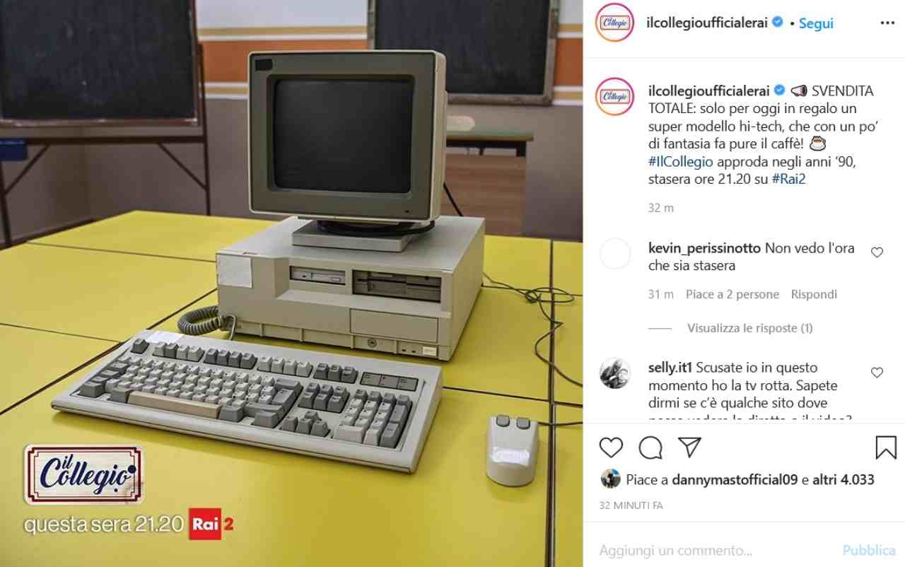 Il Collegio 5 (fonte Instagram @ilcollegioufficialerai)