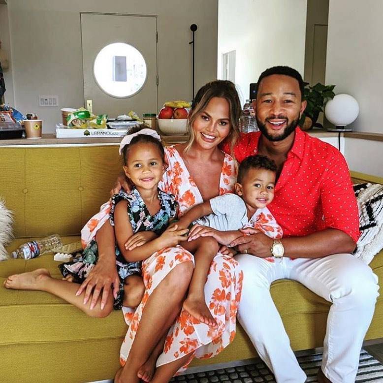 john legend e famiglia