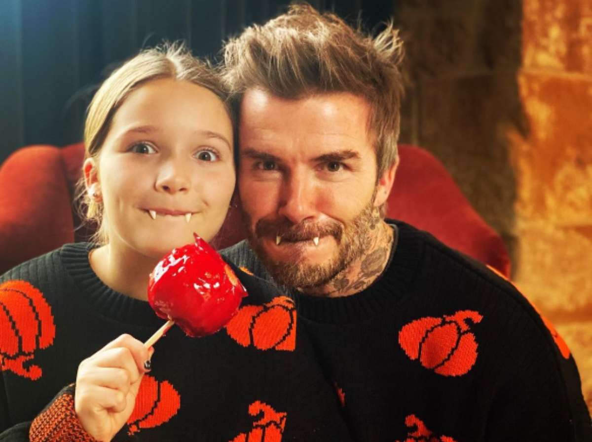 Beckham con Harper