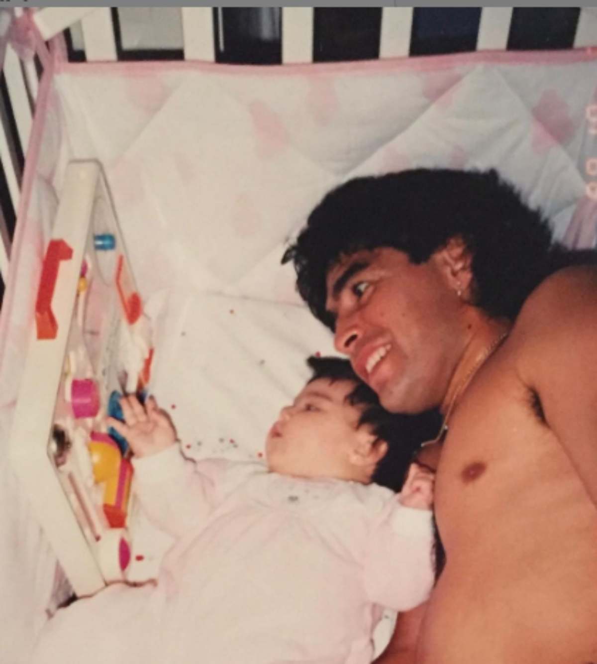 Diego Armando Maradona figlia