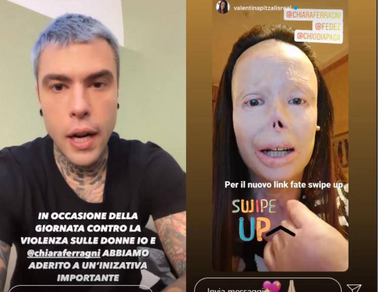 Fedez giornata contro violenza sulle donne