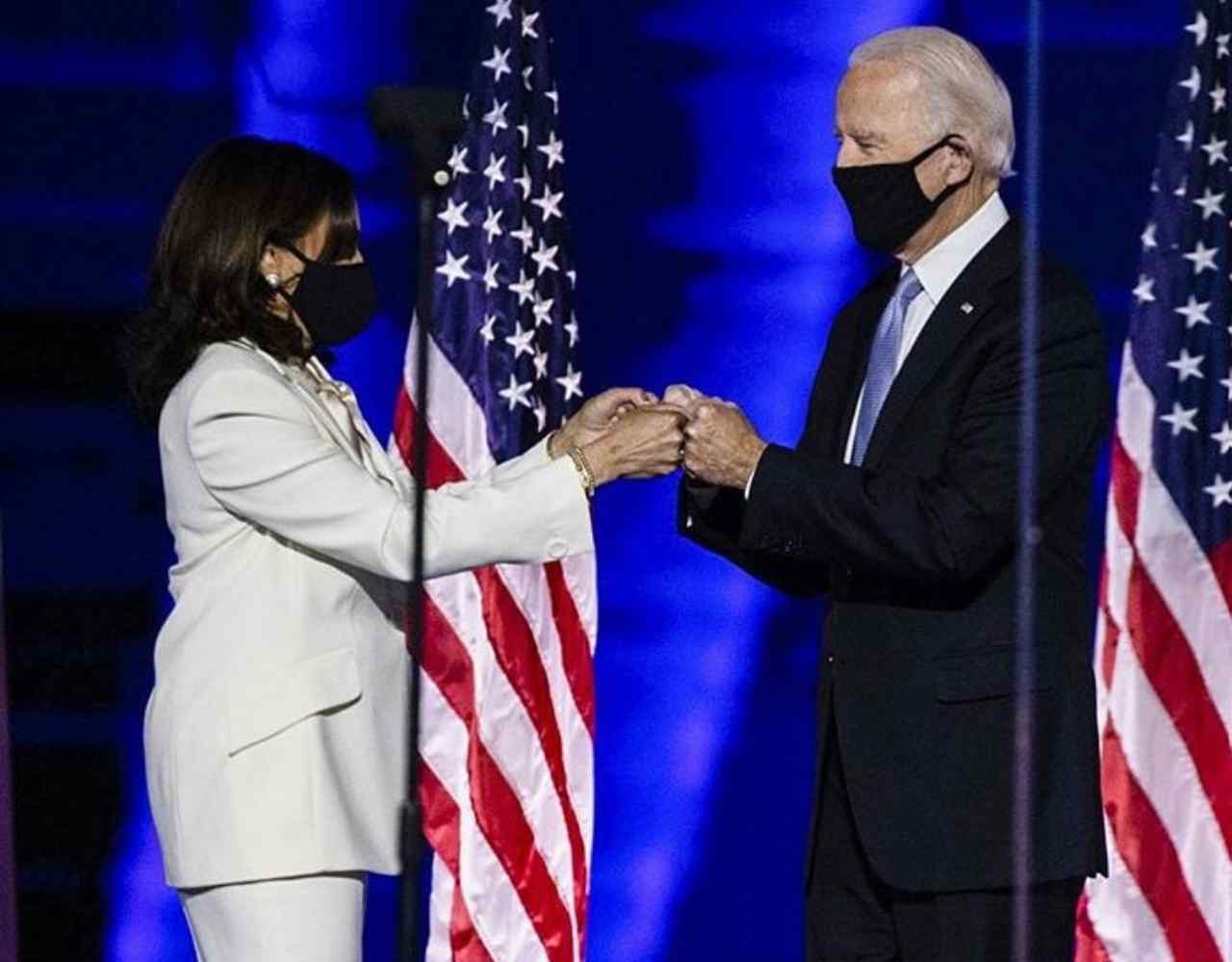 Joe Biden e Kamala Harris (fonte Instagram @joebiden)