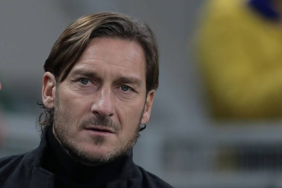 francesco totti dedica padre