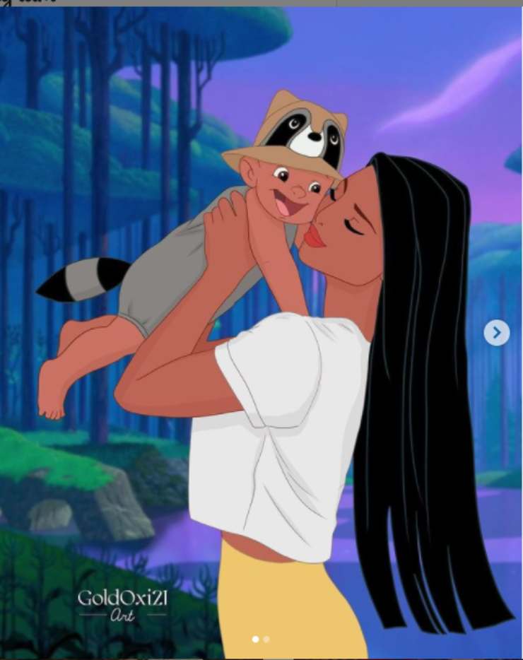 Pocahontas mamma