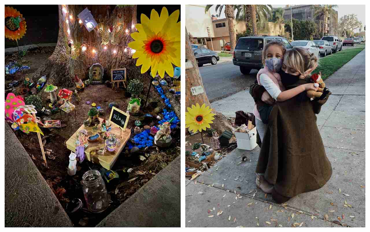 amicizia bambina fata