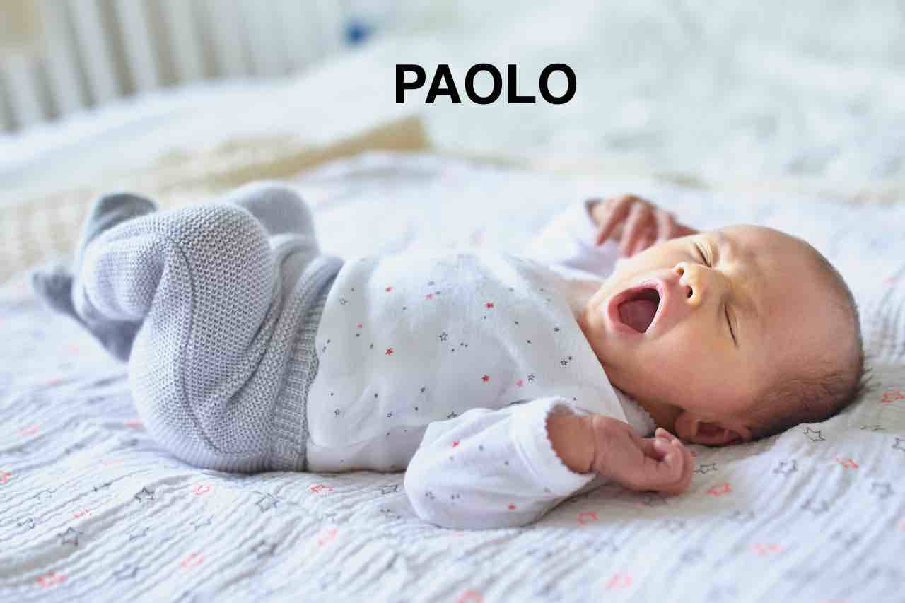 BAMBino nome paolo