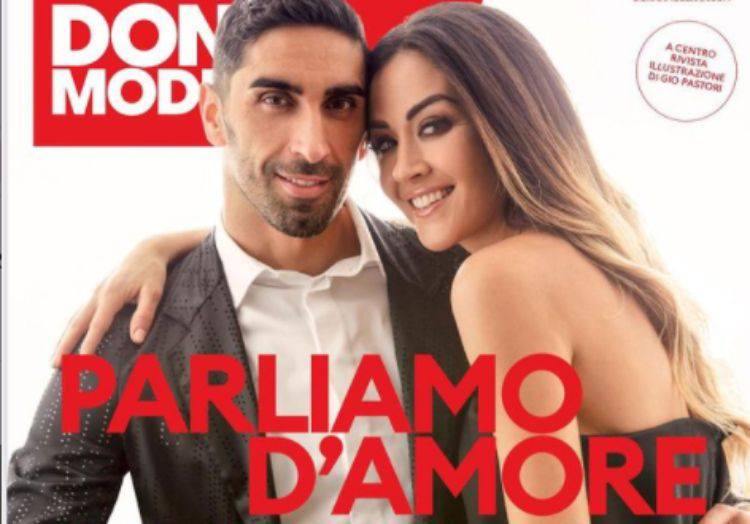 Giorgia Palmas e Filippo Magnini primo San Valentino con Mia