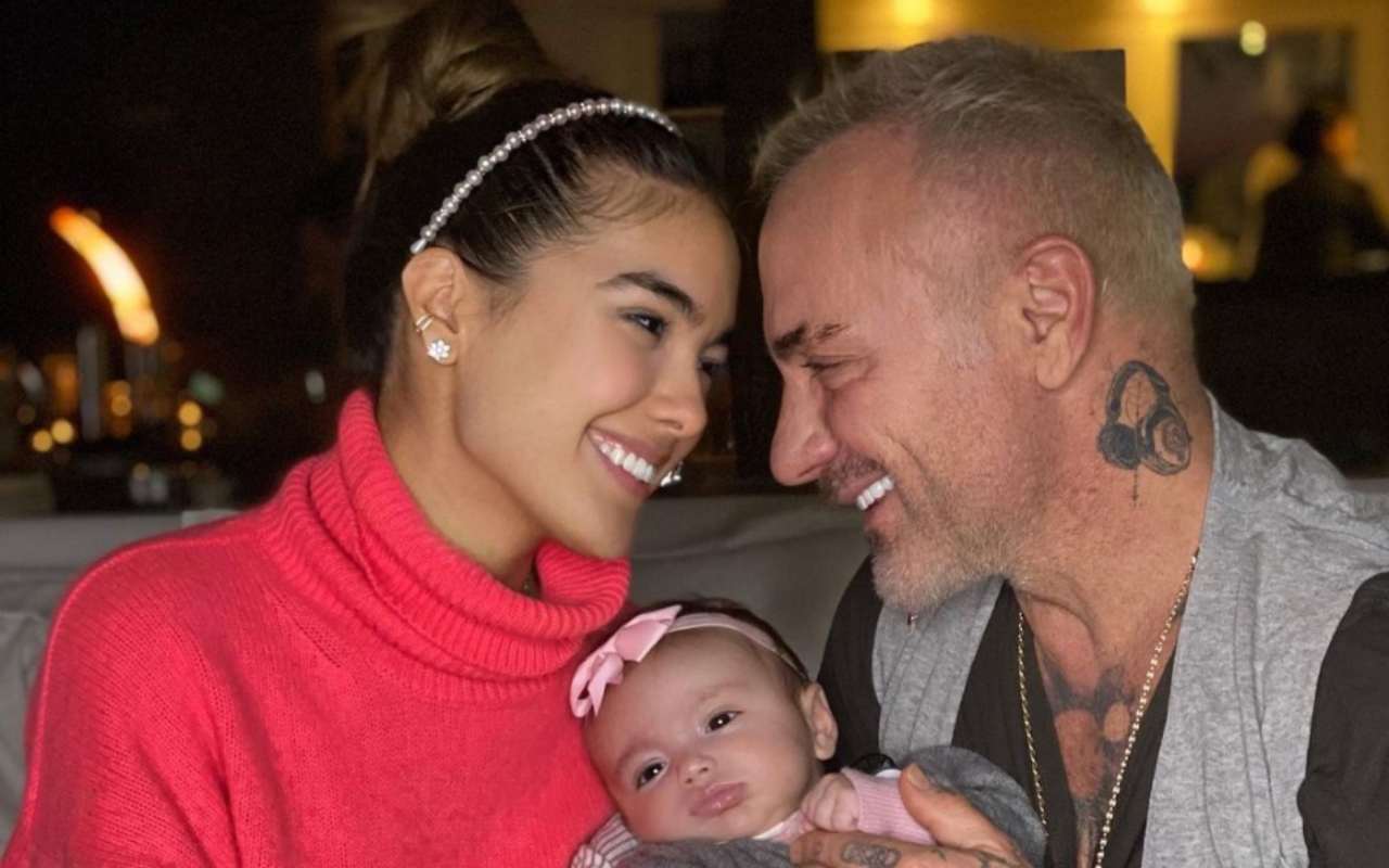 Sharon Fonseca e Gianluca Vacchi video commovente con la piccola Blu