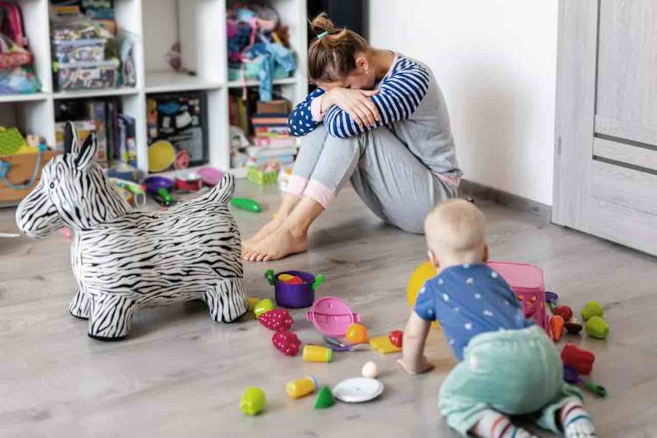 mamma sola con figlio