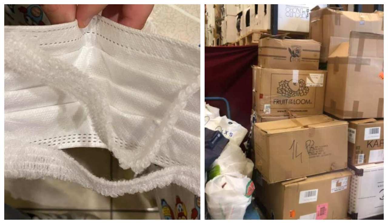 mascherine mutanda donate