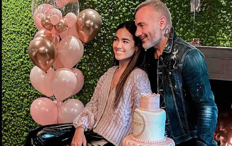 gianluca vacchi sharon fonseca compleanno