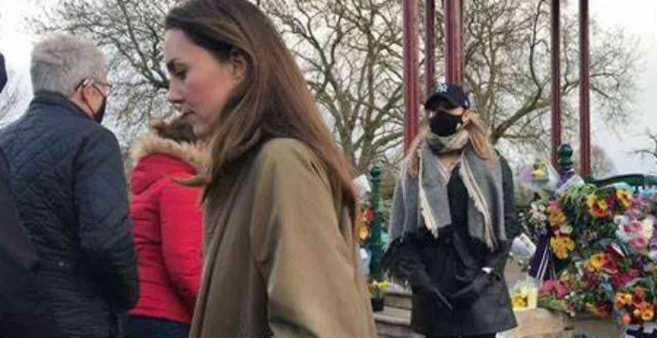 kate middleton alla veglia
