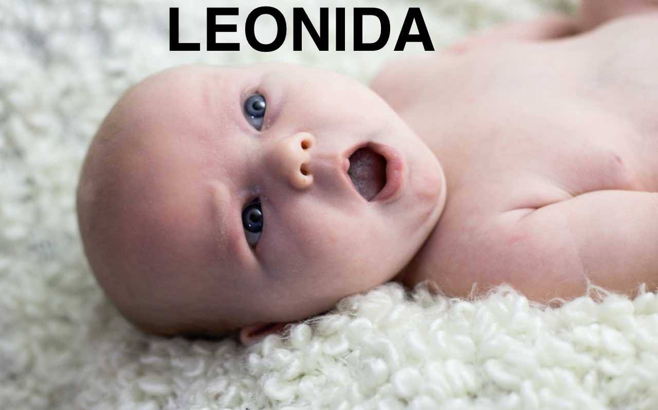 BAMBINO NOME LEONIDA