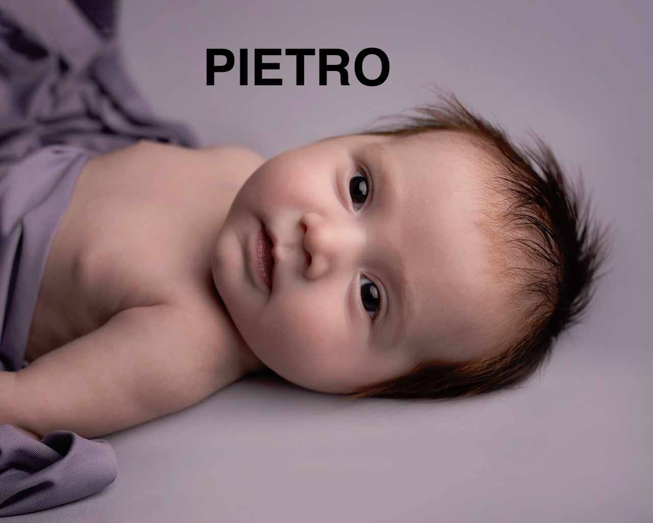 BAMBINO NOME PIETRO