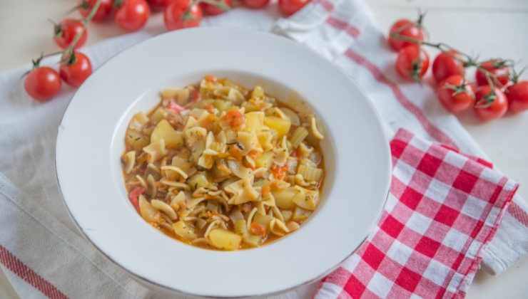 Trucco pasta e patate