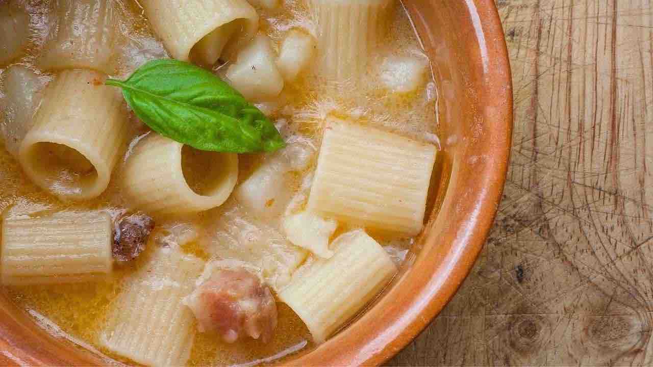 Pasta e patate ricetta napoletana