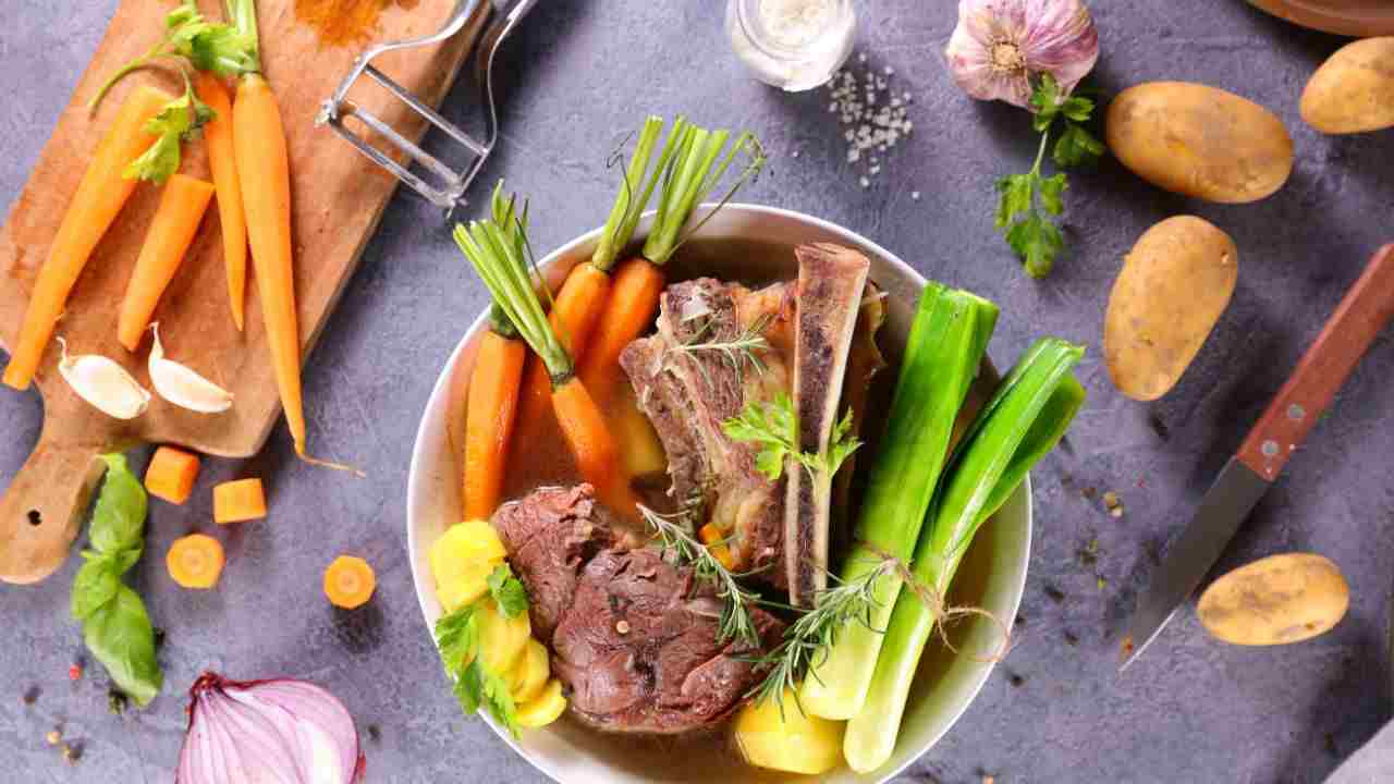 come preparare la carne del brodo