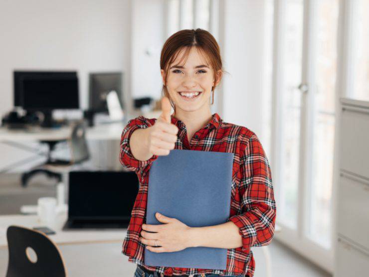 successo lavoro segno